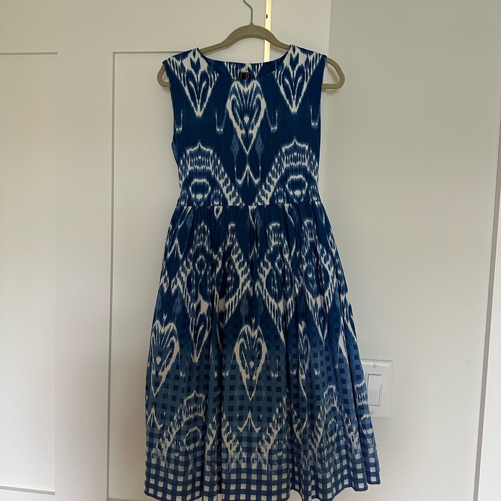 Oscar de la Renta Girls Ikat Dress, Size 10